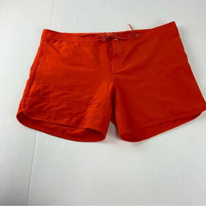 Hurley Womens 11 Swim Shorts Bottoms Orange